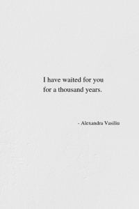 Poem on Longing by Alexandra Vasiliu, author of BLOOMING