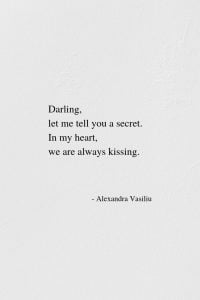 New Love Poem by Alexandra Vasiliu, author of BLOOMING