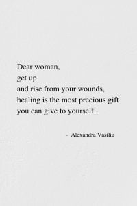 Healing Is A Gift - Poem by Alexandra Vasiliu, Author of BLOOMING and HEALING WORDS