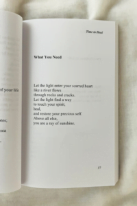 Empowering Poem from Time to Heal by Alexandra Vasiliu
