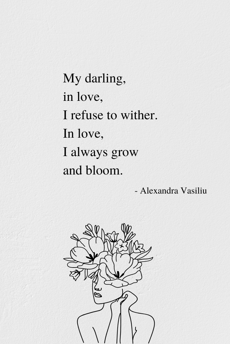 Love Poem from the inspiring book 'Magnetic' by Alexandra Vasiliu