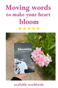 Blooming_A moving poetry book by Alexandra Vasiliu