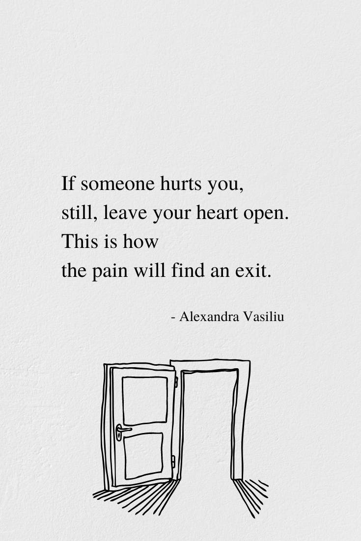 Find an Exit_Best Poem from the empowering poetry book 'Blooming' by Alexandra Vasiliu Find an Exit_Best Poem from the empowering poetry book 'Blooming' by Alexandra Vasiliu