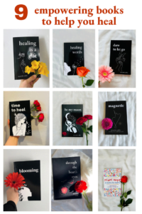 Healing poetry books for beautiful hearts by Alexandra Vasiliu